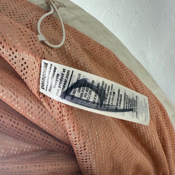 Patagonia Women's Jacket XL Skysail 26540 Hooded Full zip Nylon Mesh lined KK21 - Picture 7 of 7